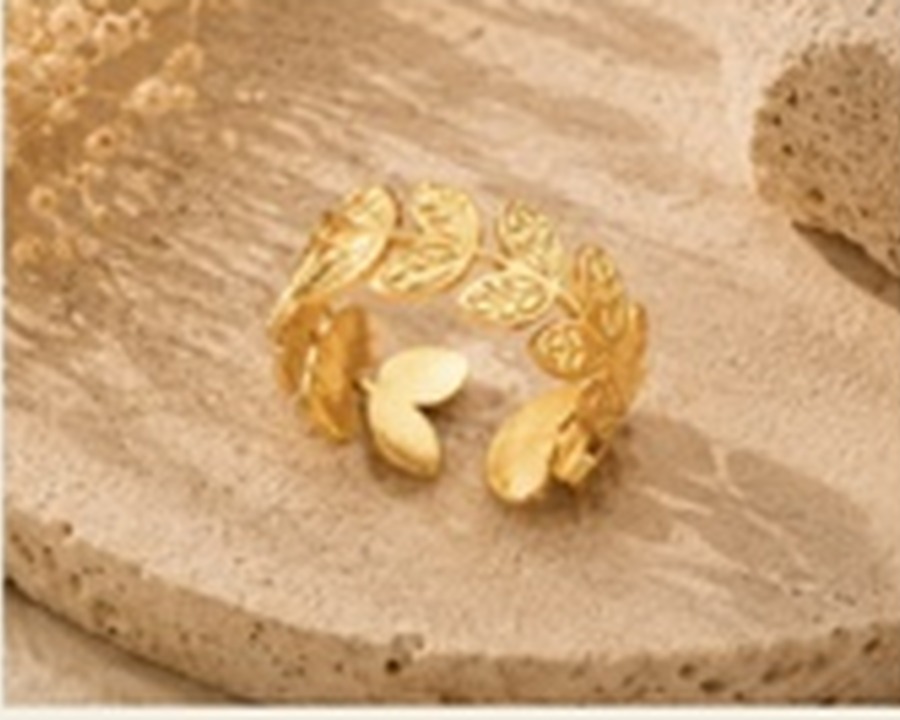 Bague Feuillage