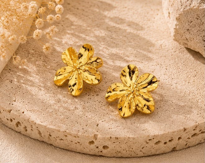Boucles Fleur Royale