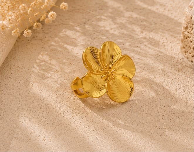 Bague Fleur d’Or