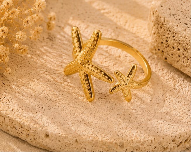 Bague Étoile Marine