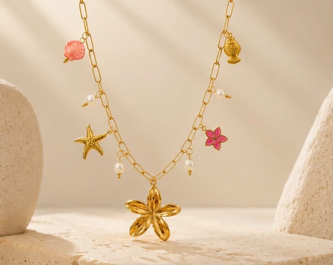 Collier Fleur des Îles