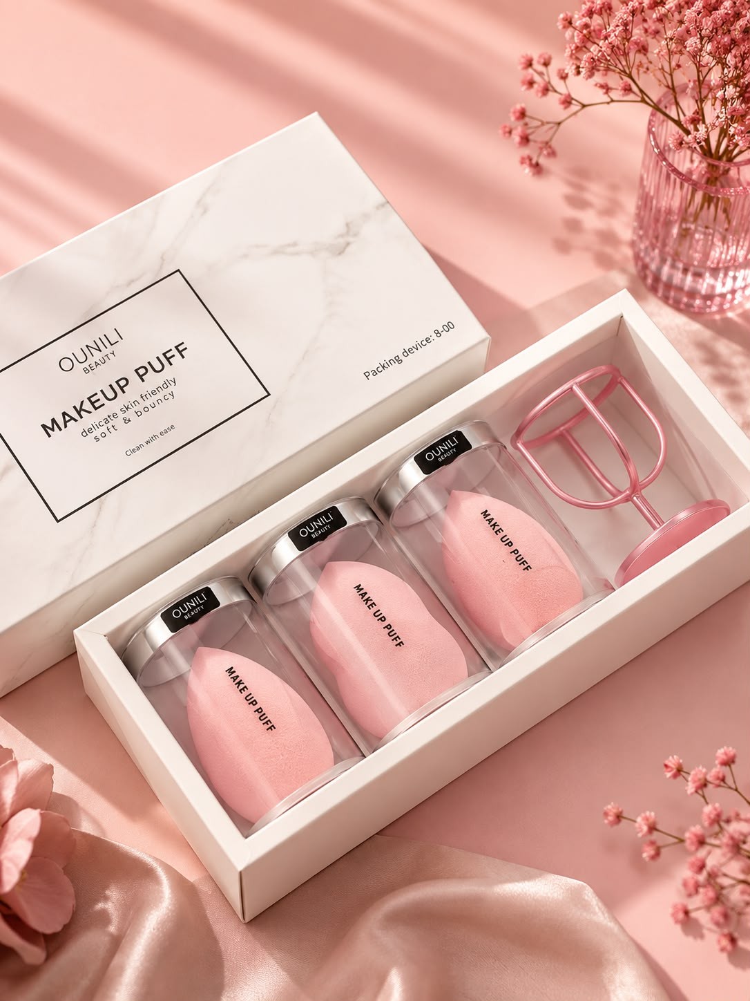 Makeup Puff – Rose